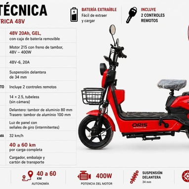 MOTICO ELÉCTRICA ORIS - Img 123219302