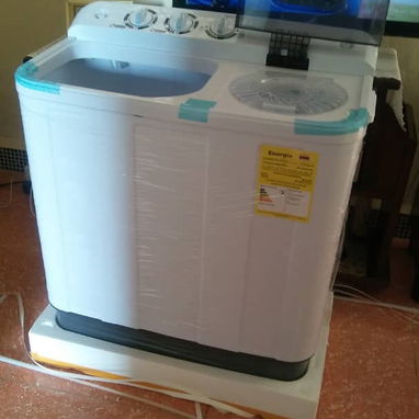 Lavadora semiautomática de 7 kg. Se uso una sola vez, aun en garantía. Habana Vieja. Se vende en 145 USD o se cambia por - Img 119285689
