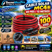 ☀️ CABLE SOLAR MC4 – 40 PIES / 12 METROS ⚡ 🔌 Cable solar MC4 de alta calidad, ideal para paneles S WhatsApp 53321047 - Img 57770896