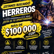 💰🔥 ¡MÁS DE 100 000 CUP AL MES! 🔥💰 ⚒️ ¡GESTIÓN Z ESTÁ BUSCANDO HERREROS! ¿Tienes experiencia en trabajos de herrerí - Img 58112957