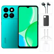 Teléfono Itel A50CS, 2GB Ram, 64GB Almacenamiento, Con Cover, Mica y Audífonos - Verde  📱 Pantalla IPS TFT de 6.60" con - Img 57687075