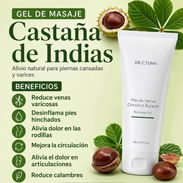 🌿Gel Bálsamo de Castañas de Indias 150ml🌰 Reduce varices y alivia dolor muscular 🌿 - Img 55680659