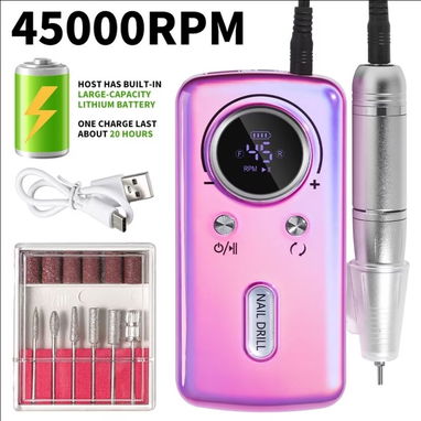 Máquinas recargables - Drills de uñas 35,000RPM - 2/10