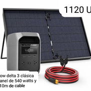 Ecoflow delta 3 clásica mas panel solar de 540w y cable de 10m, arletyisla 💯 - Img 57560547