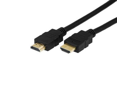Cable HDMI engomado y enmallado de punta dorada, version 1.4 de 3.0m - Img 62786783