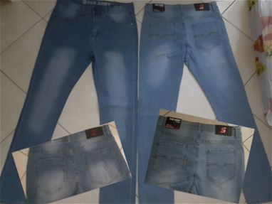 Pantalón, Pituza o  Jeans de hombre talla 30 azul claro y oscuro - Img 62788607