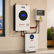 *Kit Solar Inversor MUST 7.2  KWh 48 V y Batería SAKO 16000Wh - Img 56680345