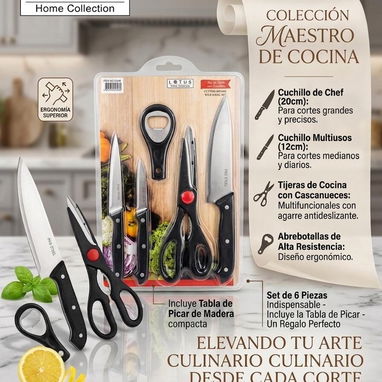 Juego de cuchillos de varios modelos 🌷 Utensilios de cocina - Img 120002178