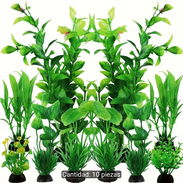 Conjunto de 10 plantas artificiales para decorar peceras - Img 56352357