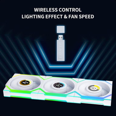 (X) Kit 3 Ventiladores Lian Li UNI Fan SL LCD 120mm ARGB Wireless con Pantalla 1.6″ $159.95 - Img 126479585