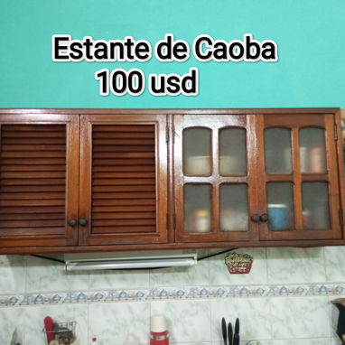 Estante de cocina, coqueta, cesta de cristal, búcaro de cristal - Img 125997639