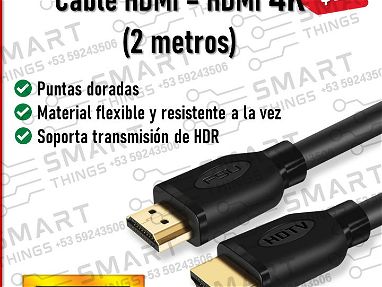 *Cable HDMI de 1m Cable HDMI de 2m Cable HDMI de 3m Cable HDMI de 0.5m Cable HDMI de 3m Cable HDMI de 5m Cable HDMI 10m - Img main-image