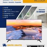 🔹 *Televisor de 43" Smart Tv Marca EKO* - Precio principal: 310 - 6 meses de garantía - Factura y Propiedad - Img 57044090