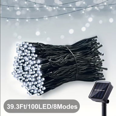 Guirnalda de luces solares 12m - 5/6