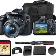 Cámara DSLR Canon EOS Rebel T7 | Sensor CMOS APS-C de 24,1 MP con procesador de imagen DIGIC 4+ | Wi-Fi y NFC integrados - Img 55835451