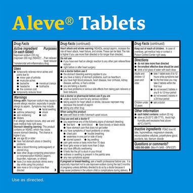 ALEVE Naproxeno Sódico (200CAP - 220 MG) - 3/8