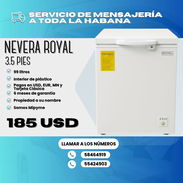 ❄️ NEVERAS ✅ ROYAL DE 3.5 PIES 💲185 USD - Img 54354084