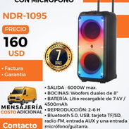 BOCINA CON MICRÓFONO NDR - Img 55538629
