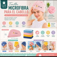 Toalla de microfibra para el cabello - Img 57640240
