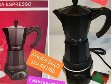 Cafetera electrica de 3 y 6 tazas nuevas en su caja - Img main-image