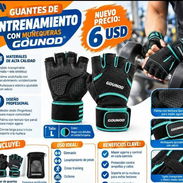 *GUANTES DE ENTRENAMIENTO CON MUÑEQUERAS GOUNOD* 🏋️‍♂️ 💰 *Nuevo Precio: 6 USD* 🔹 Tipo: Guantes fitness / entrenamient - Img 58133842