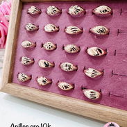 Anillos troquelados Oro. LM joyería. Garantía y comprobante de venta. Mensajería disponible - Img 53724921