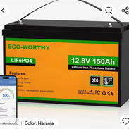 🔋🔋BATERÍA ECO-WORTHY 12.8V 150Ah LiFePO4 con Bluetooth 5.0 📱370usd - Img 55514535