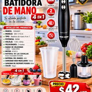 BATIDORA DE MANO 4 EN 1 SOKANY, ENTREGA DE FACTURA Y GARANTÍA. VARIEDAD DE ARTÍCULOS PARA EL HOGAR Y ELECTRODOMÉSTICOS - Img 57208824