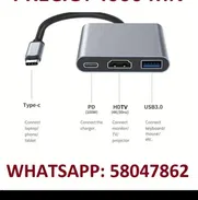 HUB 3 EN 1 CON PUERTO DE CARGA PD, PUERTO USB Y SALIDA HDMI - Img 48221358