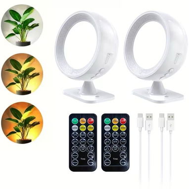 -Pack 2 Luces LED Magnéticas Pared Control Intensidad - 2/9