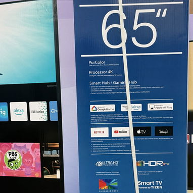 Samsung 65” Crystal UHD U8000F 4K Smart TV 2025 - Img 111244312