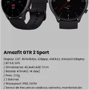 !! Smart Watch/ Reloj inteligente/Amazfit GTR 2 Sport Display: 1.39", 454x454px, 326ppp, AMOLED, AlwaysOnDisplay!! - Img 45732187
