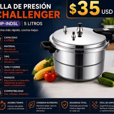 Ollas de presion de 5 litros - 3/3