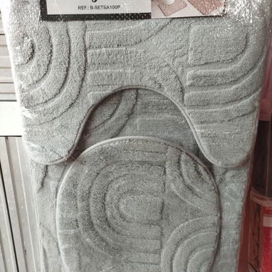 Alfombras de 3 piezas para baño - Img 117296595