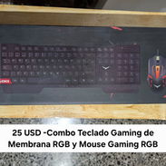 Combo Teclado y Mouse Gaming - Img 52850462