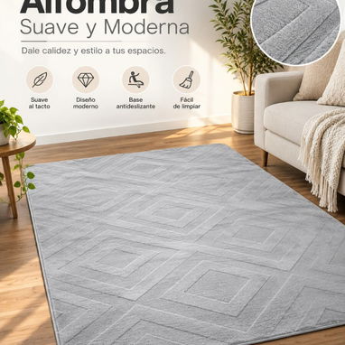 Alfombra Decorativa suave y restante (cv) - 2/2