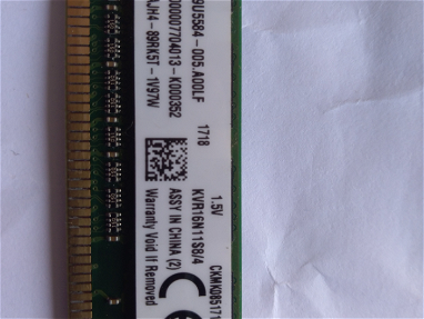 Vendo DDR3 1x4gb bus 1600 kinstong 3000 cup - Img main-image
