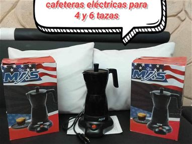 Cafetera eléctrica 6 tazas nuevas en su caja - Img main-image-45634457