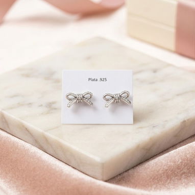 Aretes Pandora de plata s925 - Img 122679973