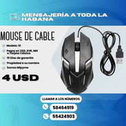 🐭MOUSE DE CABLE 💲4 USD - Img 51163520