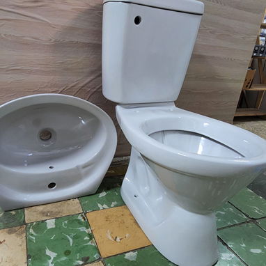 Se oferta juego de baño blanco coco - Img 123278732