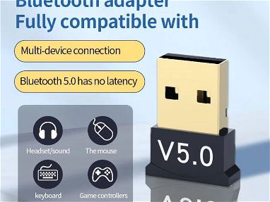 HUB USB 7 puertos,  Pie de rey digital. Audífonaos Bluetooth. Alarma auto-defensa 130 dB. Adapt.V5.0 Bluetooth-USB, - Img 66665570