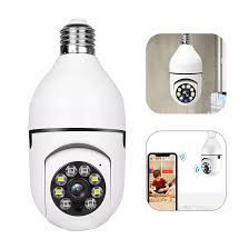 💡📹 CÁMARA DE SEGURIDAD WIFI TIPO BOMBILLO 1080P PTZ 🔒 - Img 120773190