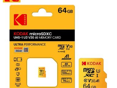 Kodak Original™️ MicroSD 64GB -Tarjeta de memoria de alta velocidad Sellada velocidad Sellada - Img 69270905