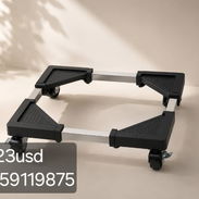 Base con Ruedas y Freno para Lavadora o Refrigerador — 138kg - Img 56227621