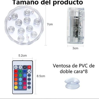 Luces sumergibles para piscina - Img 121290763