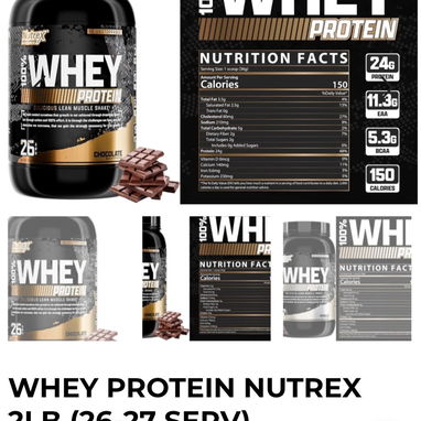 WHEY PROTEIN NUTREX al 5 6799461 y 5 1699376 - Img 116676467