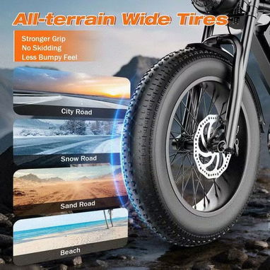 ☎️53544655 🛵 Entrega Gratis ⭐ 🚲 Bicicleta Eléctrica para Adultos – Motor de 749W y Batería 48V 15.6Ah⭐ - 9/9