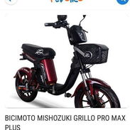 BICIMOTO ELÉCTRICA MISHOZUKI MODELO GRILLO - Img 45285036