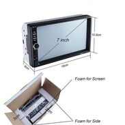 Reproductora carro pantalla táctil 7 pulgadas con cámara de visión trasera 100€ - Img 42855688